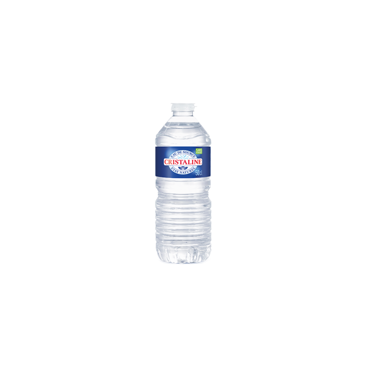 Eau Cristaline – Carton de 24 de 0.5 litre