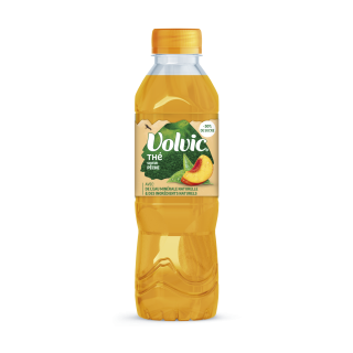 Eau Volvic thé saveur pêche – Bouteille de 1.5 litre